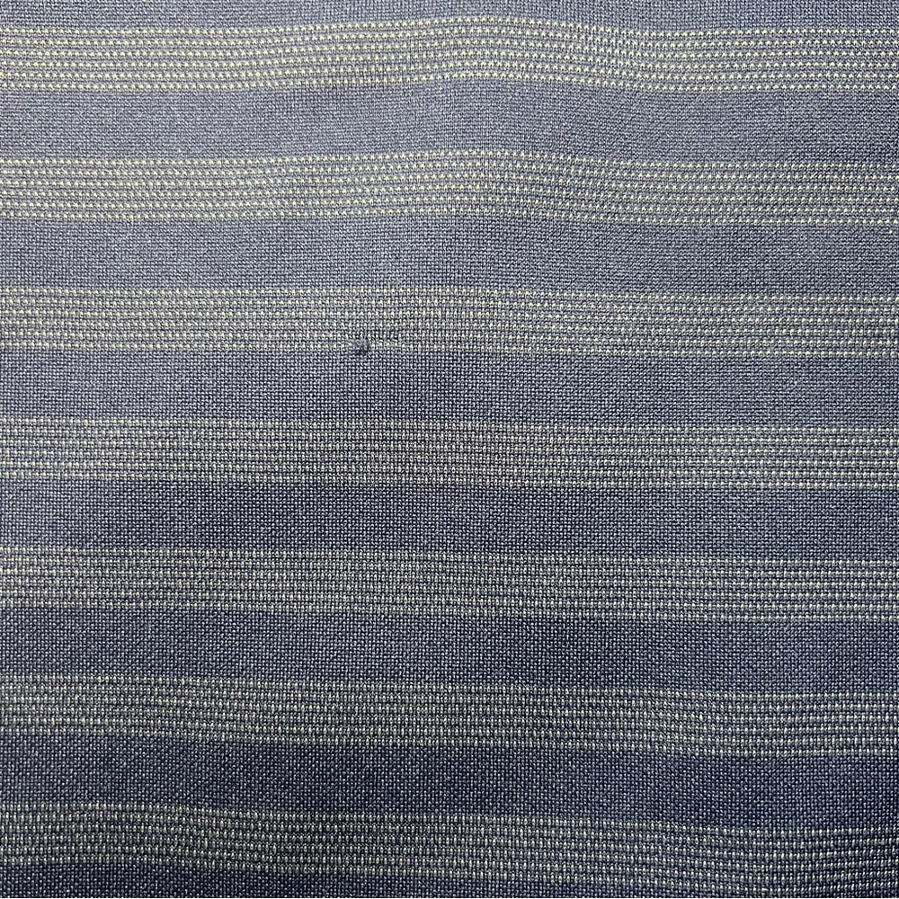 Tampa Bay Rays Majestic Mens Polo Golf Shirt Blue Striped Size XL MLB Sportswear - Picture 3 of 10